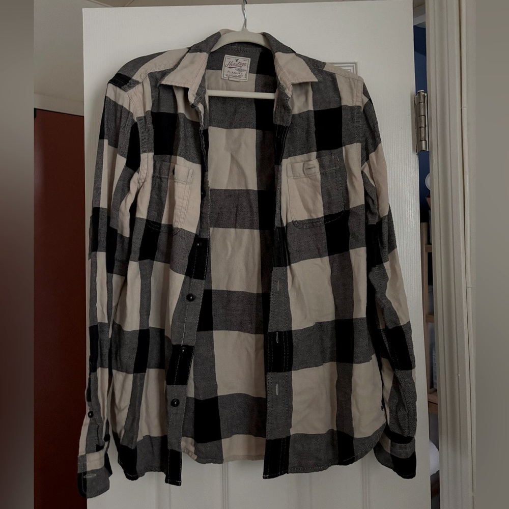 Black and White Flannel